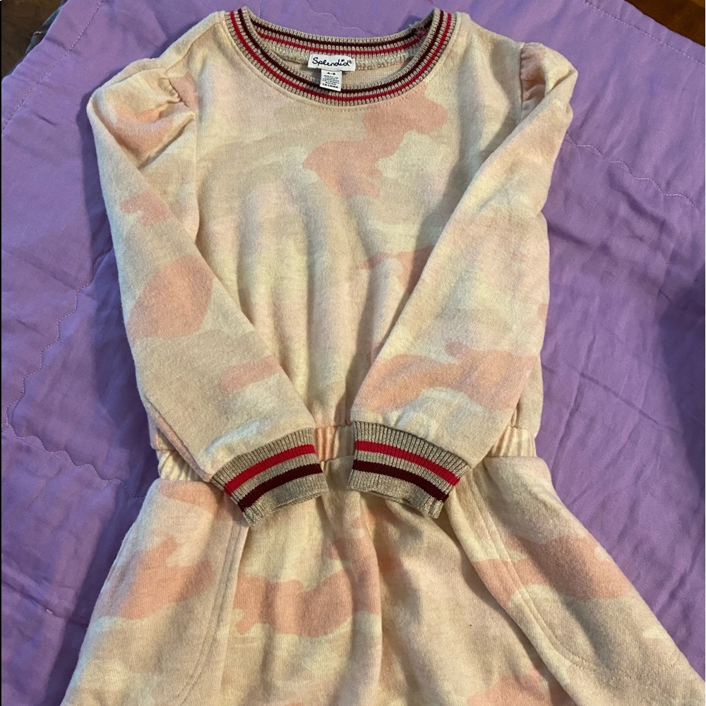 Splendid Pink Camo Dress